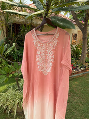 This Draped ensemble paired Kaftan Set