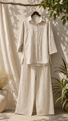 Linen cotton Cordset