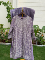 Short kurta, Dupatta & Pant