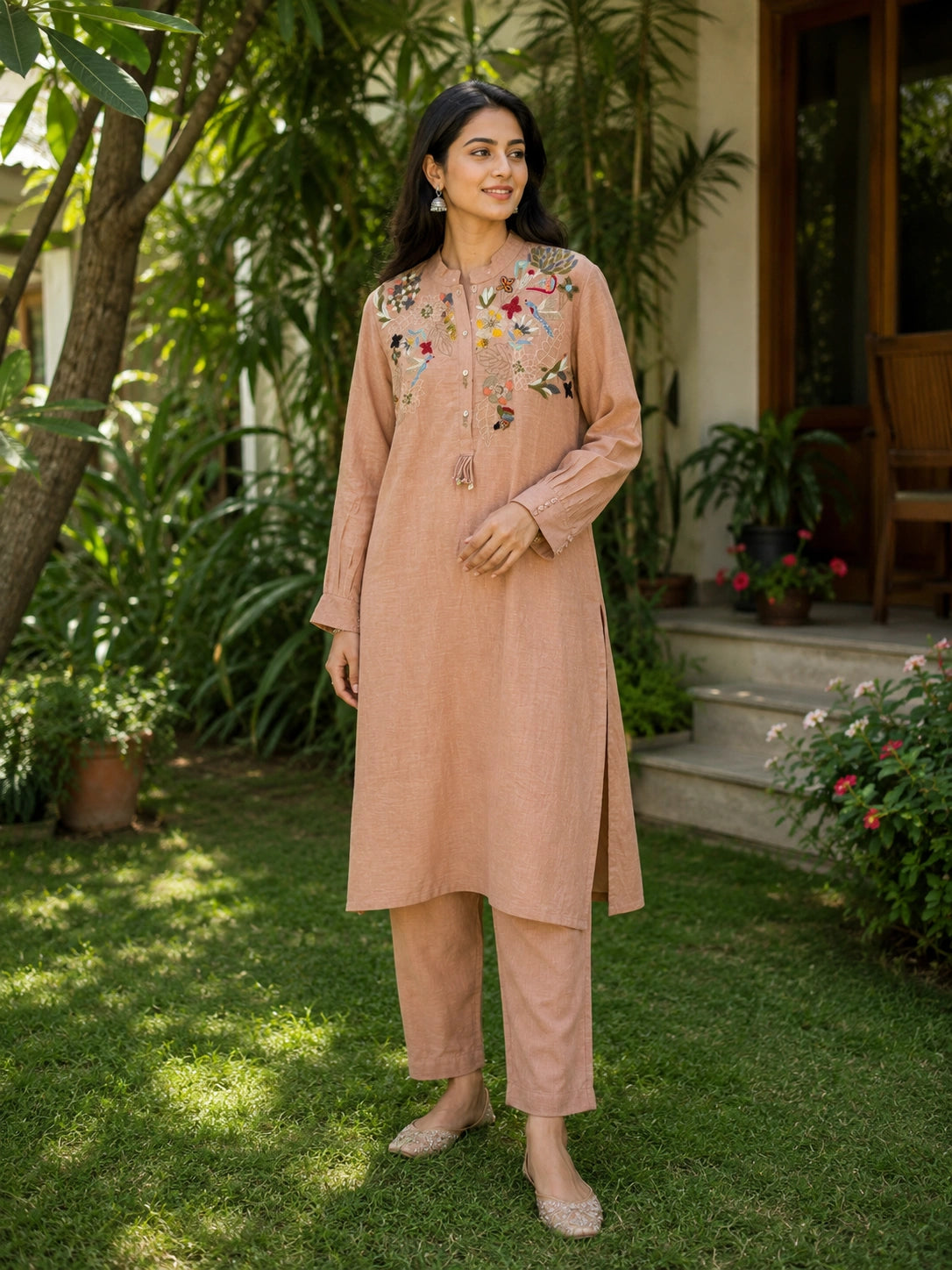 Linen cotton Cordset