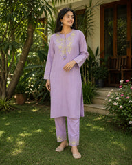 Linen cotton Cordset