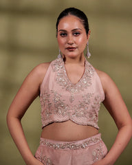 This Blush Pink cordset crafted